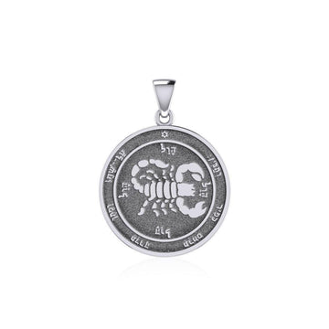 Fifth Pentacle of Mars Silver Pendant TPD5238 - Jewelry